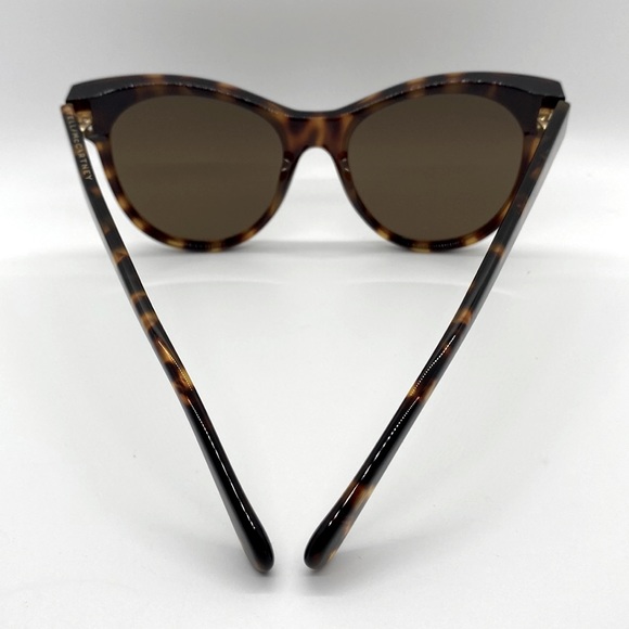 Stella Mccartney Brown Cat Eye Ladies Sunglasses New - Picture 15 of 16